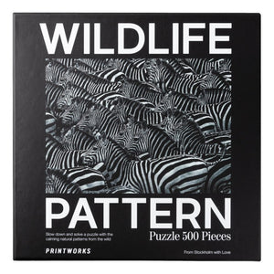 PRINTWORKS PUZZLE - ZEBRA, WILDLIFE PATTERN-MULTI