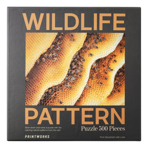 PRINTWORKS PUZZLE - BEE, WILDLIFE PATTERN-MULTI