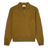 HONOR THE GIFT PREP SCHOOL HENLEY SWEATER-OLIVE