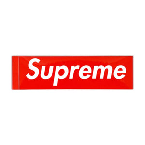 SUPREME BOX LOGO STICKER-RED