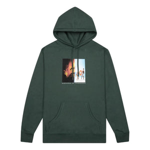 PLEASURES REPUBLIC PREMIUM HOODY-ALPINE GREEN