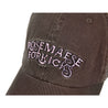 ROSEMAESE ROSEMAESE X FORKICKS ORIGINAL BASEBALL CAP-BROWN
