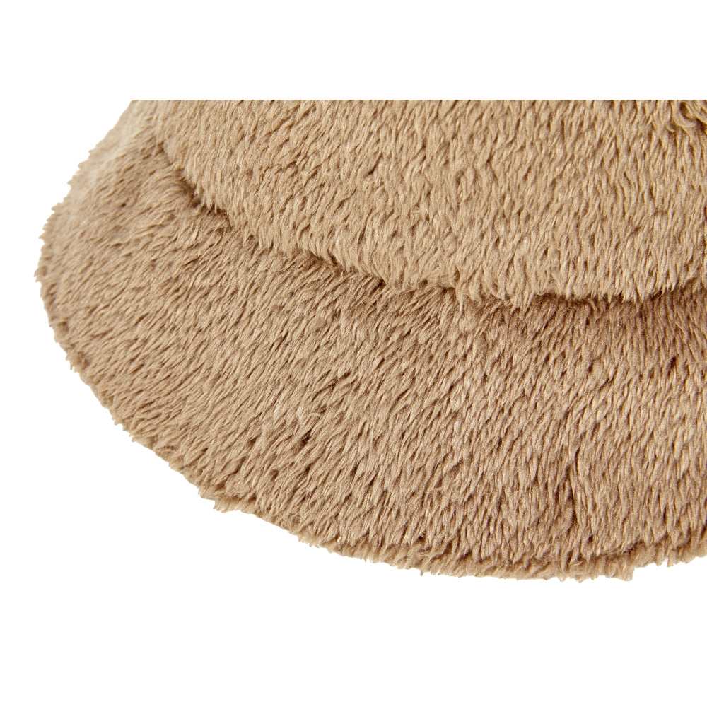 ROSEMAESE ROSEMAESE X FORKICKS ORIGINAL FURGORA HAT-BROWN