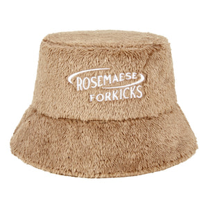 ROSEMAESE ROSEMAESE X FORKICKS ORIGINAL FURGORA HAT-BROWN