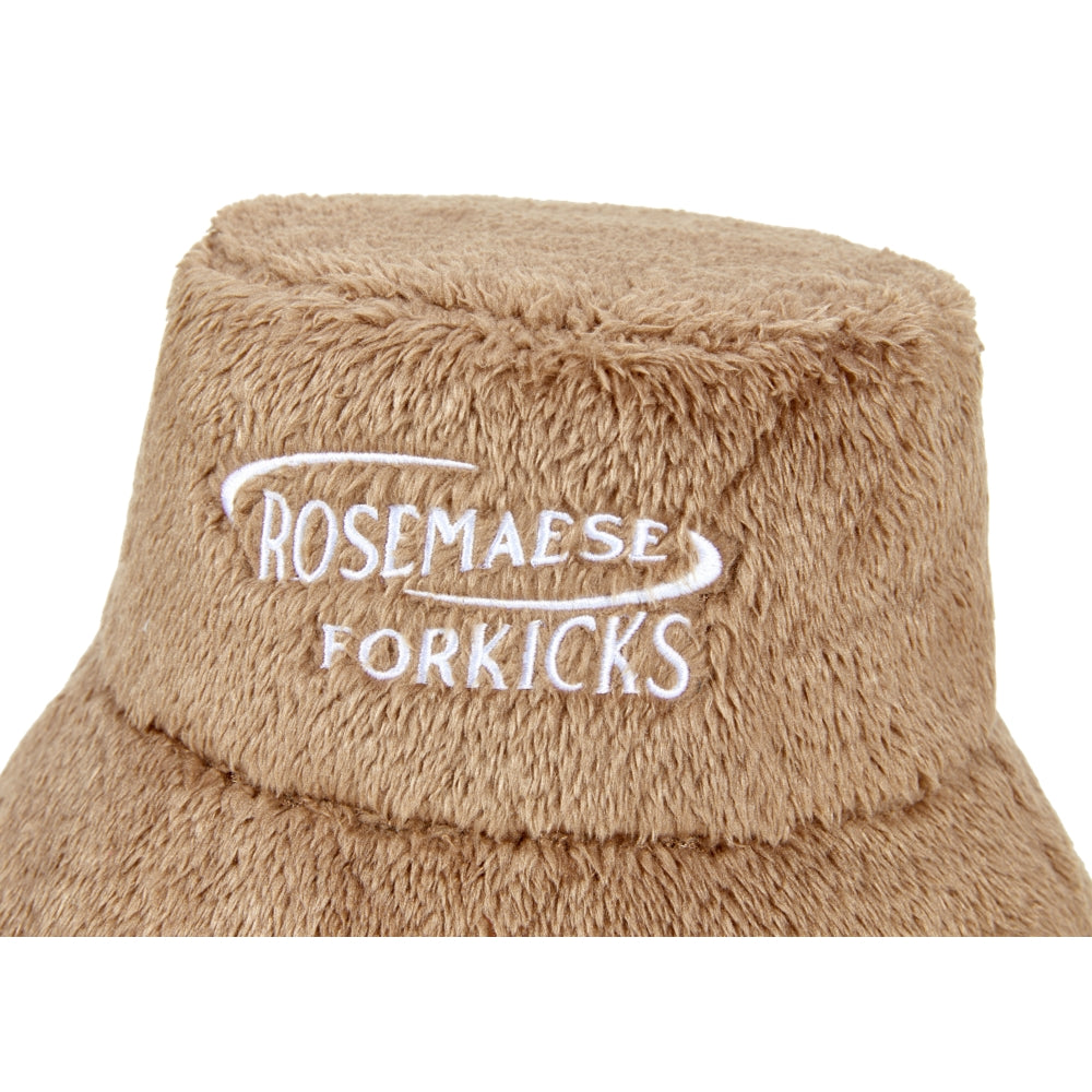 ROSEMAESE ROSEMAESE X FORKICKS ORIGINAL FURGORA HAT-BROWN