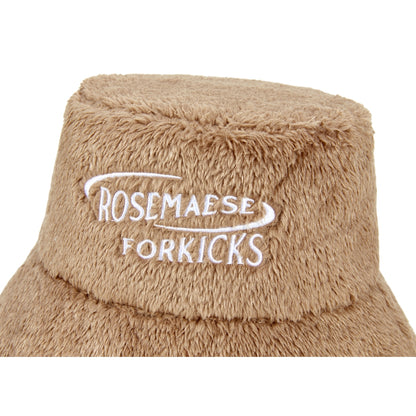 ROSEMAESE ROSEMAESE X FORKICKS ORIGINAL FURGORA HAT-BROWN