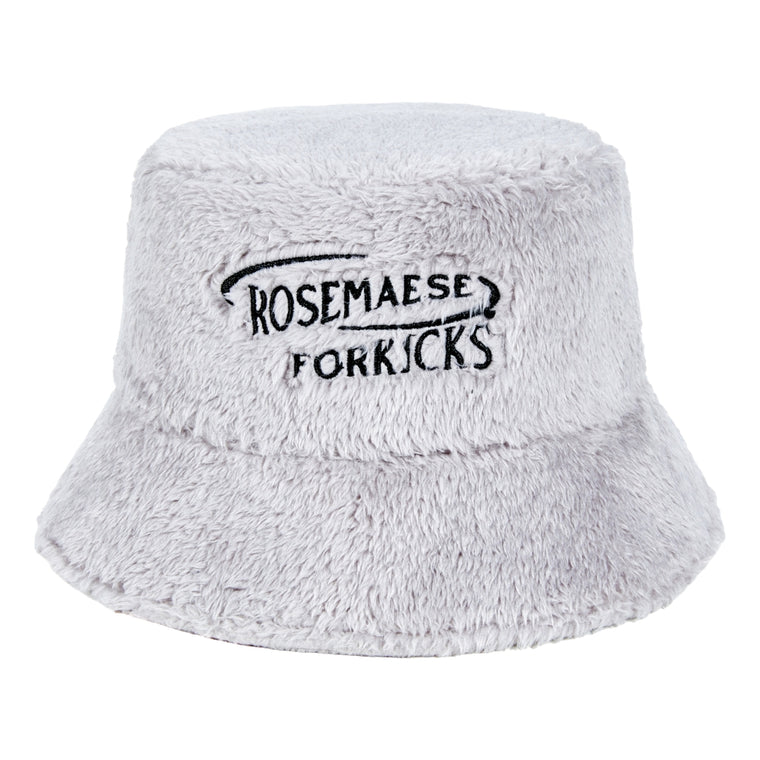 ROSEMAESE ROSEMAESE X FORKICKS ORIGINAL FURGORA HAT-WHITE