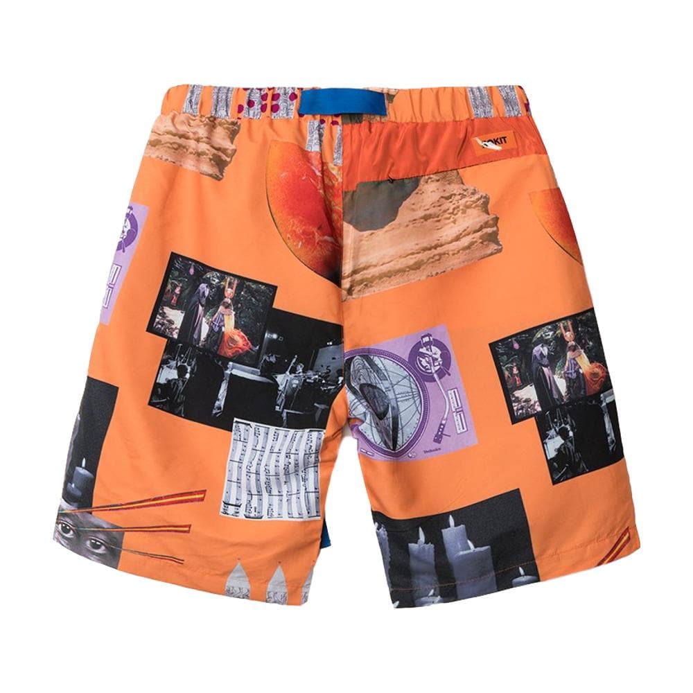 Rokit SATURN RAYON SHORTS -ORANGE