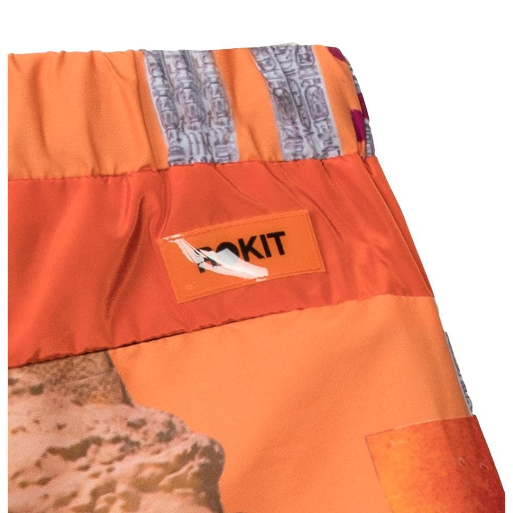 Rokit SATURN RAYON SHORTS -ORANGE