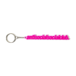 AntiSocialSocialClub SIDEKICK PINK KEYCHAIN-PINK