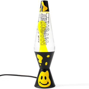 MARKET SMILEY LIQUID LAMP-BLACK