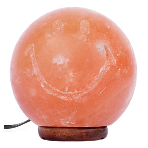 MARKET SMILEY SALT LAMP-ORANGE