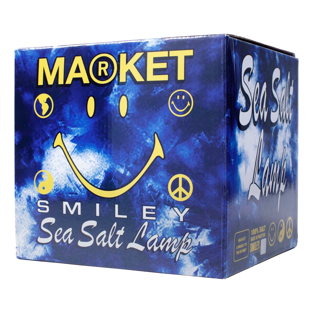 MARKET SMILEY SALT LAMP-ORANGE