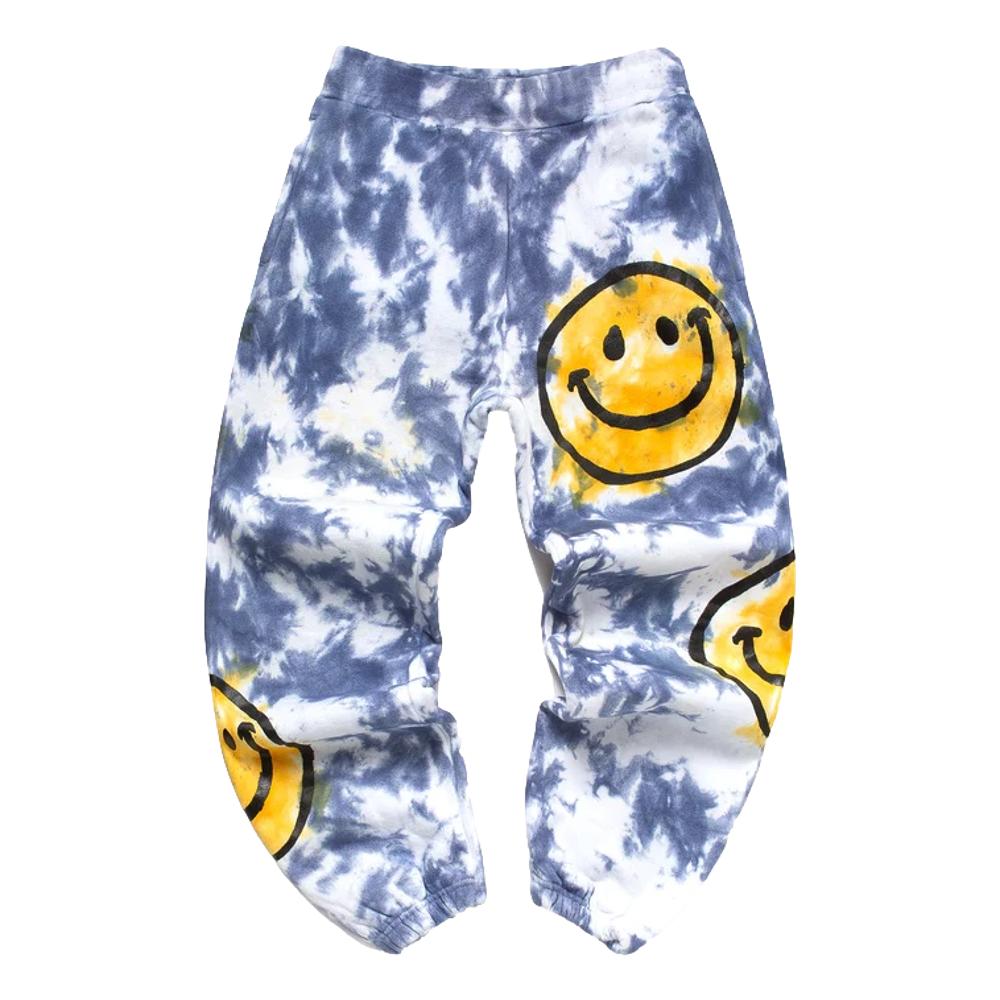 CHINA TOWN MARKET SMILEY SUN DYE SWEATPANT-BLUE