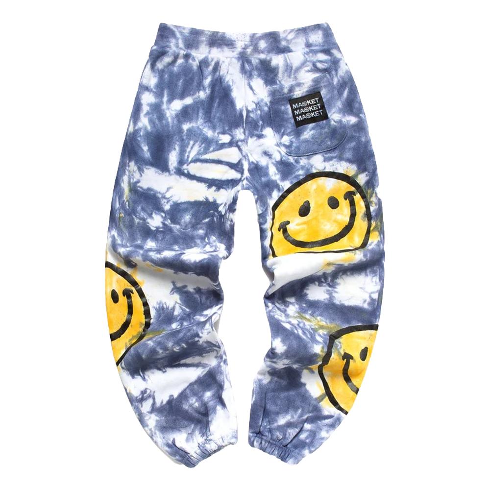 CHINA TOWN MARKET SMILEY SUN DYE SWEATPANT-BLUE