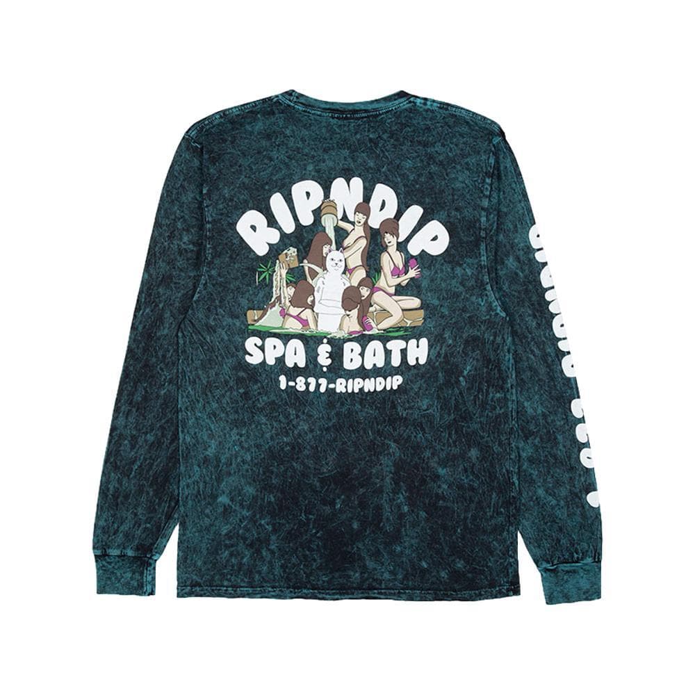 RipNDip SPA DAY LS -DARK GREEN