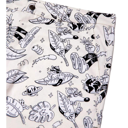 HUF STEVEN HARRINGTON PAINTER PANT-NATURAL