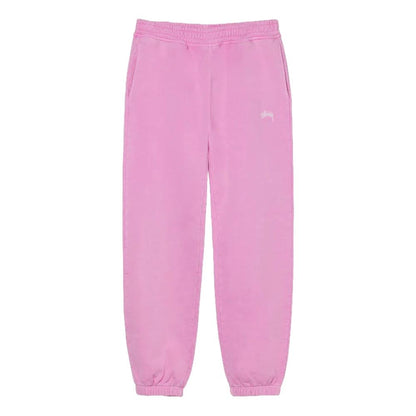 STUSSY STOCK LOGO PANT-PINK