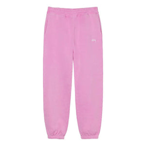 STUSSY STOCK LOGO PANT-PINK