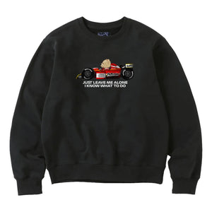 PARADISE YOUTH CLUB STONED BEAR F1 SWEATSHIRT-BLACK