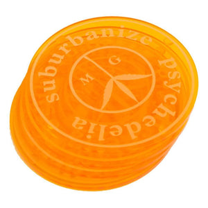Mister Green SUBURBANIZE PSYCHEDELIA BONG COASTER (4 PACK)-ORANGE