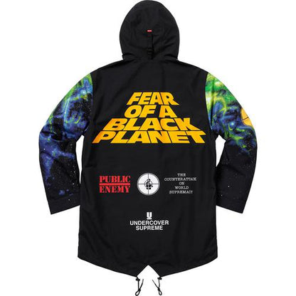 SUPREME UPE TAPE SEAM PARKA-BLACK