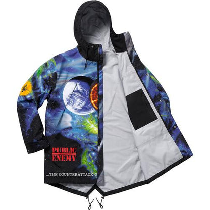 SUPREME UPE TAPE SEAM PARKA-BLACK