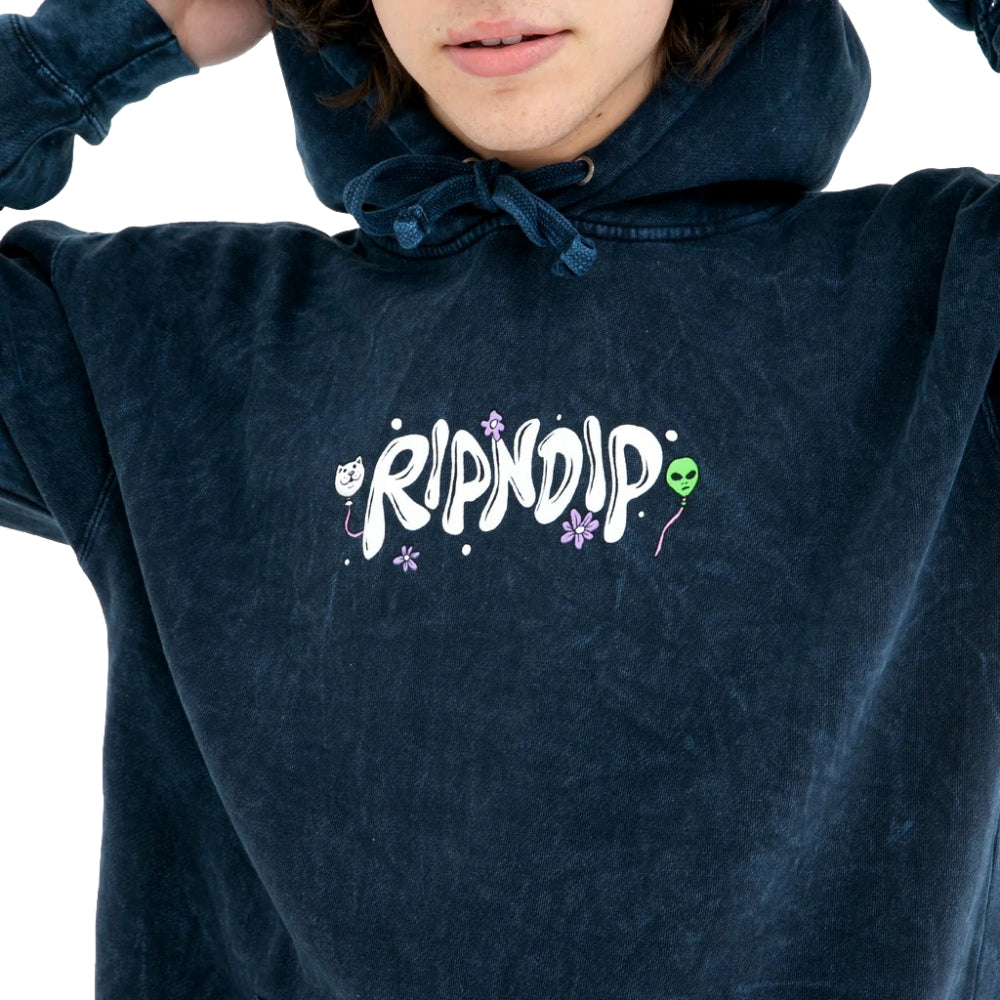 RIPNDIP SUPER HIGH HOODIE-NAVY