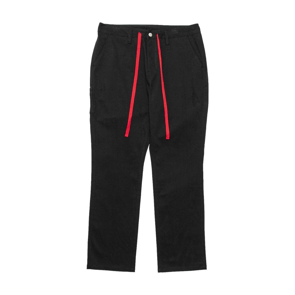 CLOT TEE TAPERED DRAWRING PANTS-BLACK