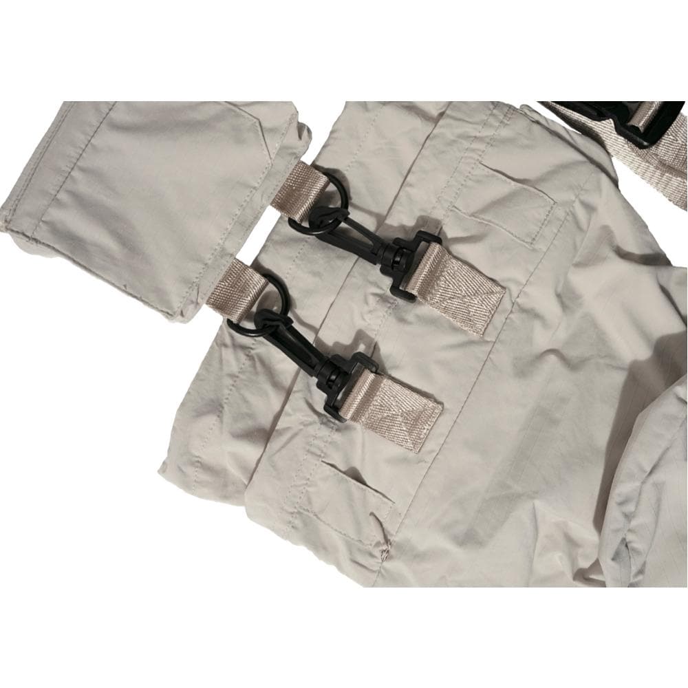 ARCHIVAL REINVENT TEFLON BOTTLE BAG-GREY