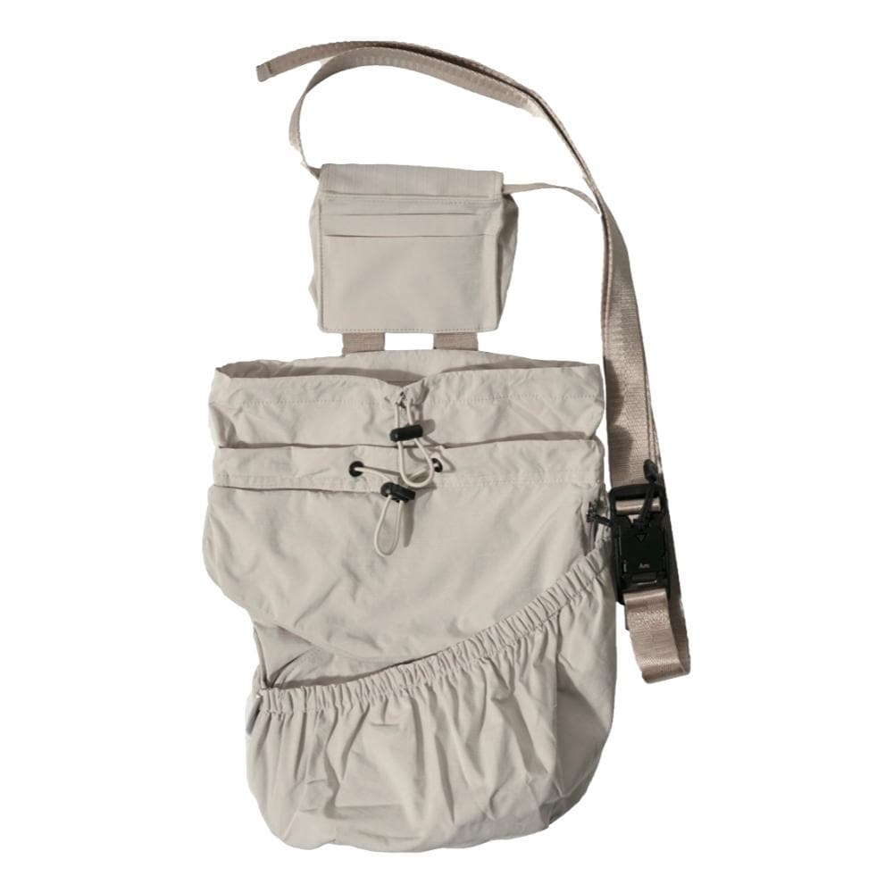 ARCHIVAL REINVENT TEFLON BOTTLE BAG-GREY