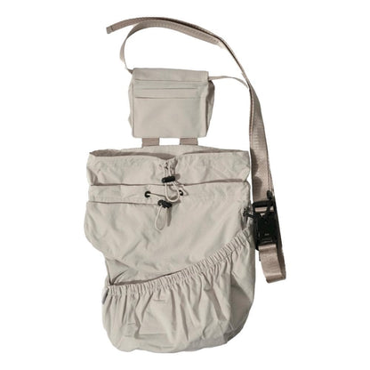 ARCHIVAL REINVENT TEFLON BOTTLE BAG-GREY
