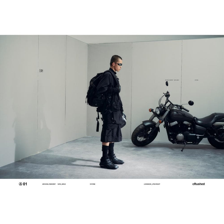 ARCHIVAL REINVENT TEFLONR ARC_INDUX VEST 01-BLACK