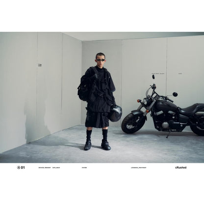 ARCHIVAL REINVENT TEFLONR ARC_INDUX VEST 01-BLACK