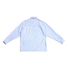 PERKS AND MINI THE ART OF GOING OVER BLUE AND WHITE STRIPE LS SHIRT-LIGHT BLUE