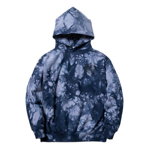 FLAGSTUFF "TIE DYE" HOODIE-NAVY
