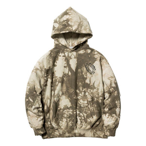 FLAGSTUFF "TIE DYE" HOODIE-OLIVE