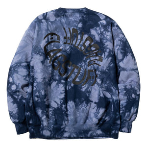 FLAGSTUFF "TIE DYE" SWEAT-NAVY
