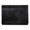HOBO TRIFOLD COMPACT WALLET COW LEATHER-BLACK