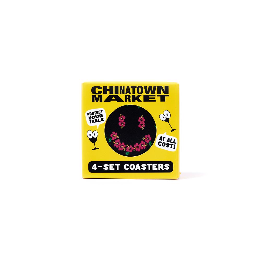 CHINA TOWN MARKET COASTERS SET-MULTI