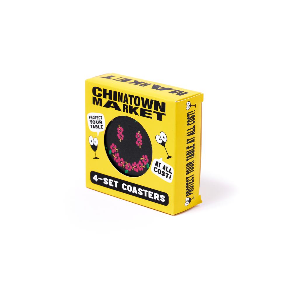 CHINA TOWN MARKET COASTERS SET-MULTI