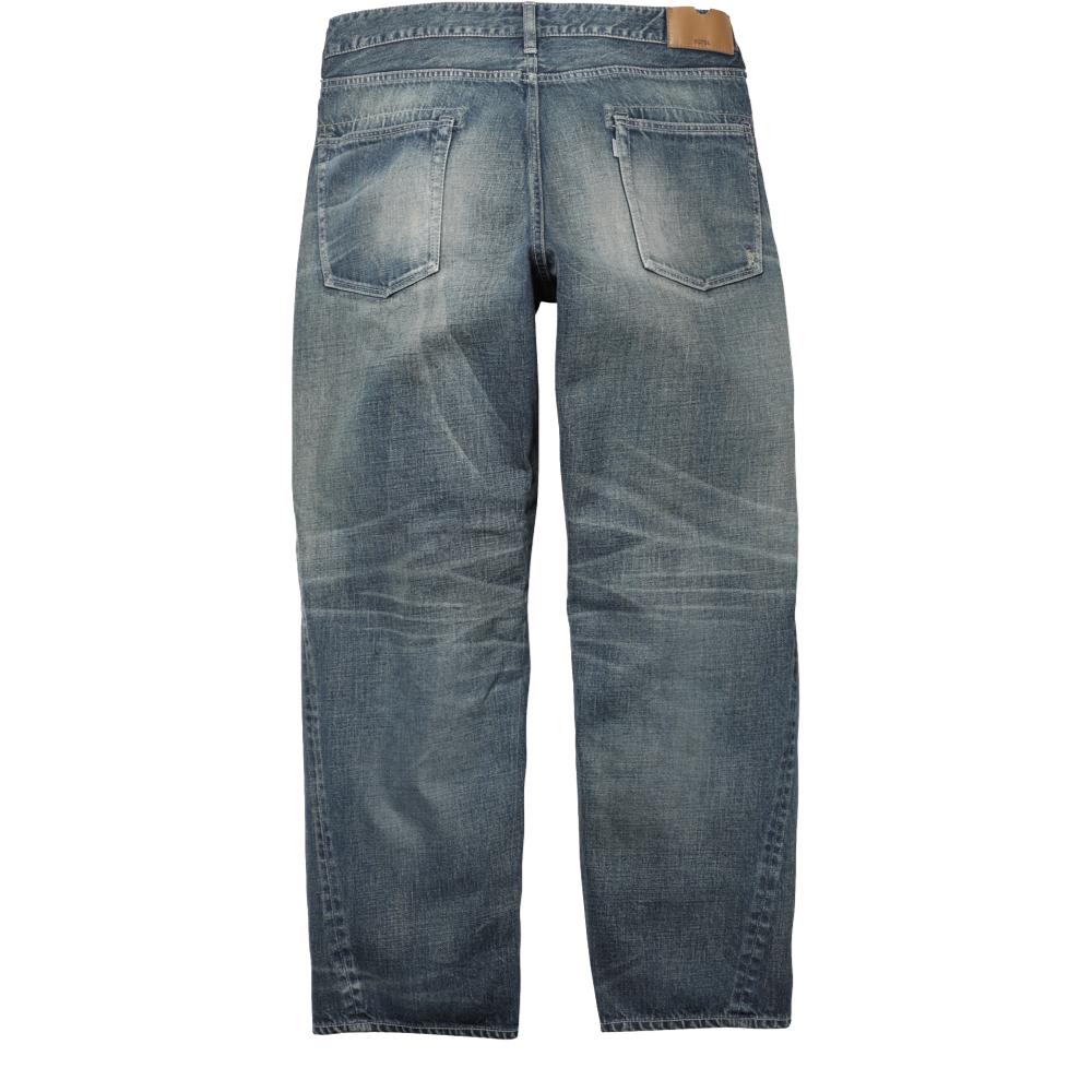 ROTOL TWIST 6POCKETS DENIM-DAMAGE-INDIGO