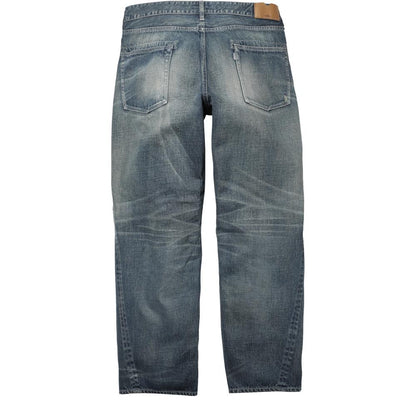 ROTOL TWIST 6POCKETS DENIM-DAMAGE-INDIGO