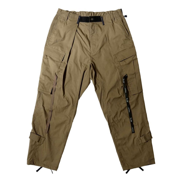 Poliquant THE DEFORMED JUNGLE PANTS FOR ARCHIVAL REINVENT-OLIVE