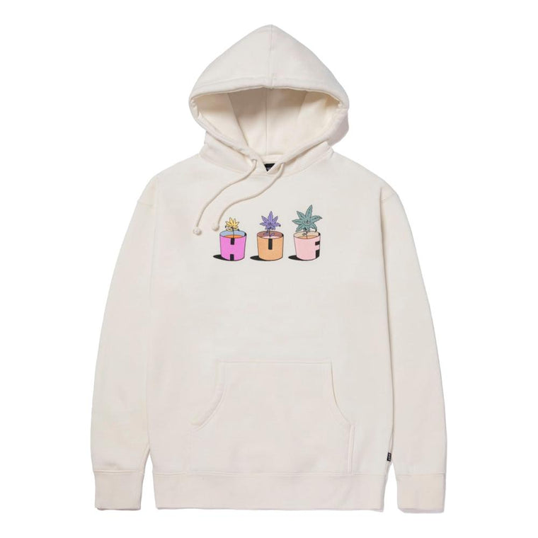 HUF WATER YOUR GARDEN P/O HOODIE-NATURAL