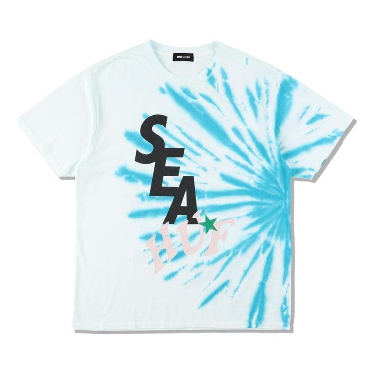 WIND AND SEA HUF × WDS SOLID AND TIE DYE TEE-TIE DYE