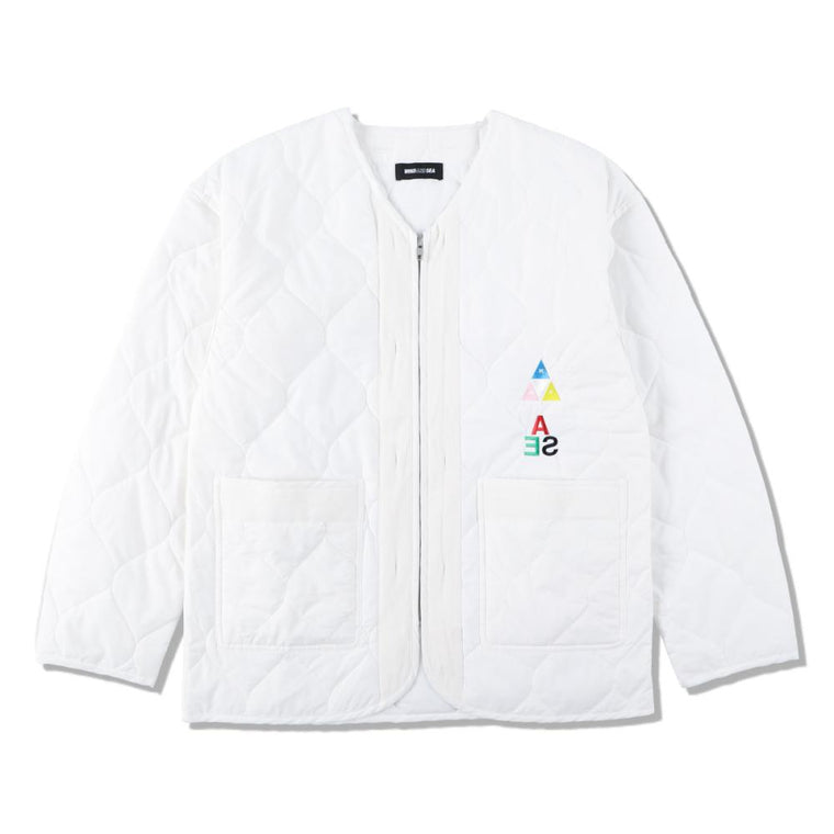 WIND AND SEA HUF × WDS QUILTED LINER JACKET-IVORY