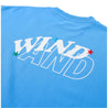 WIND AND SEA HUF × WDS  CREW SWEAT-BLUE