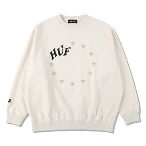 WIND AND SEA HUF × WDS  CREW SWEAT-IVORY