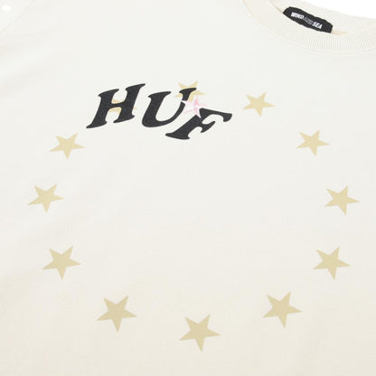 WIND AND SEA HUF × WDS  CREW SWEAT-IVORY